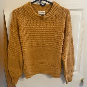 Universal Thread Burnt Gold Winter Sweater